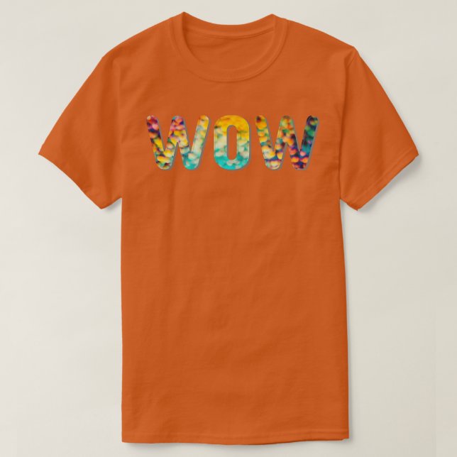 CAMISETA WOW (Frente do Design)