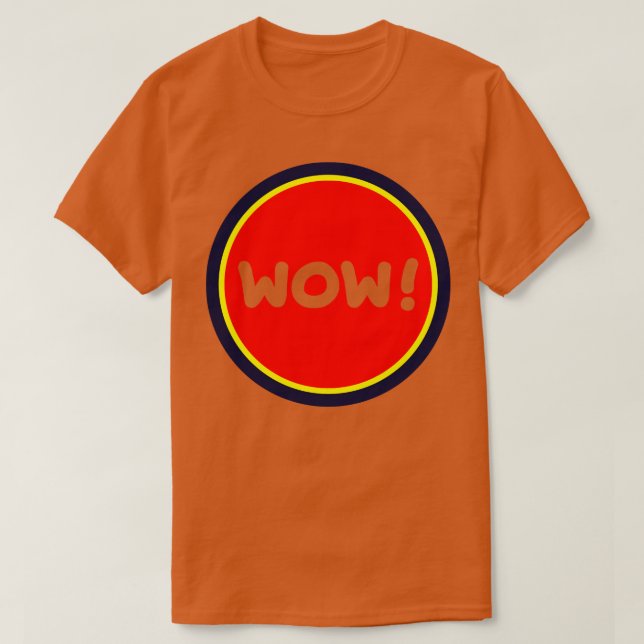 CAMISETA WOW (Frente do Design)