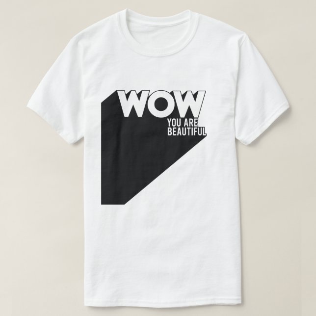 CAMISETA WOW (Frente do Design)