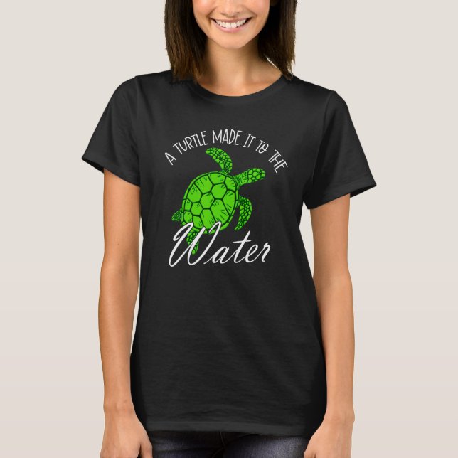 Camiseta WoW A Turtle Made It To the Water Alliance (Frente)