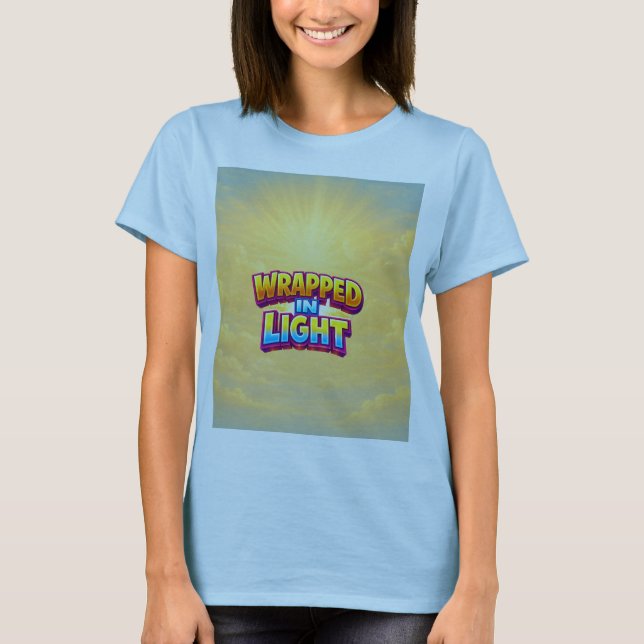 Camiseta Wrapped In Light T-Shirt (Frente)