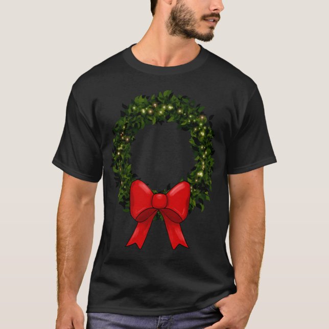 Camiseta Wreath Natal (Frente)