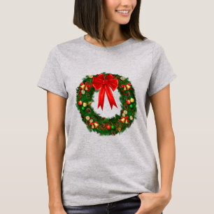 Camiseta Wreath Natal