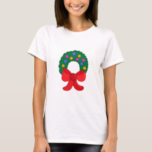 Camiseta Wreath Natal