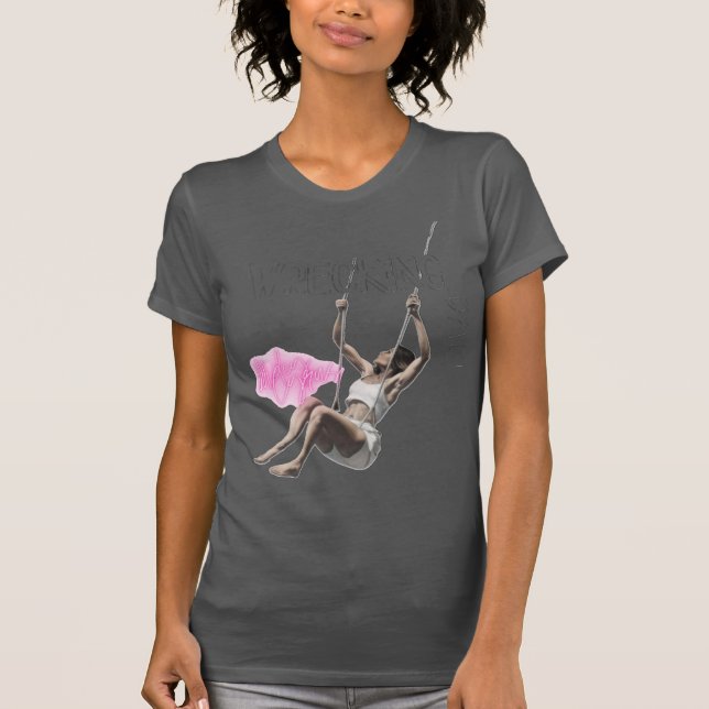 Camiseta Wrecking Ball Cyrus (Frente)