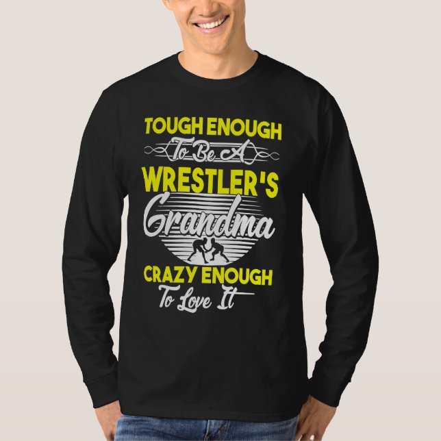 Camiseta Wrestler's Grandma Wrestling (Frente)