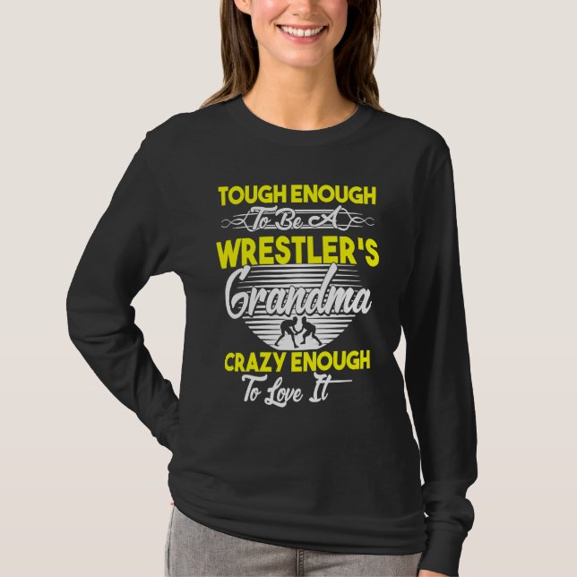 Camiseta Wrestler's Grandma Wrestling (Frente)