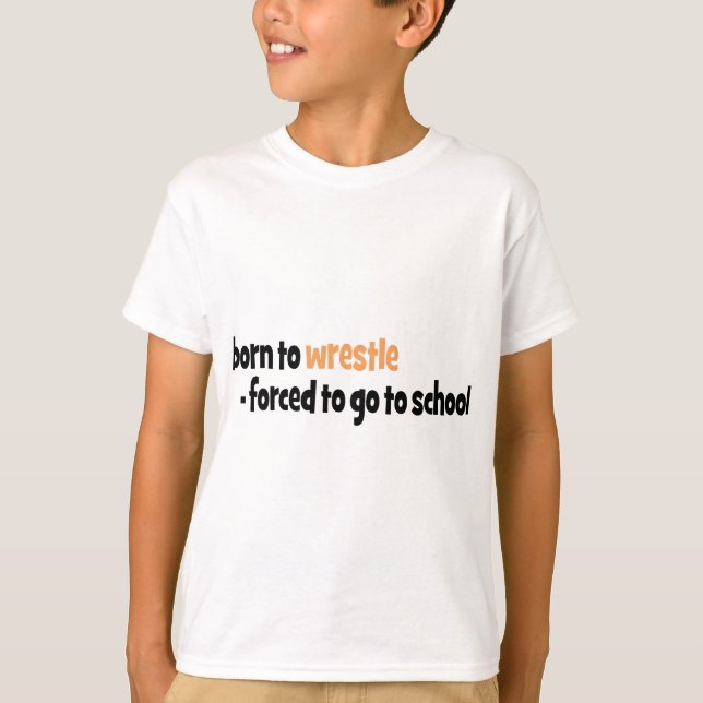 Camiseta wrestling (Frente)