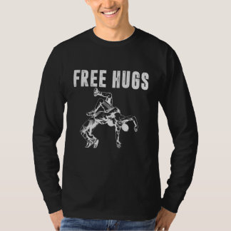 Camiseta Wrestling Free Hugs Boys Wrestling