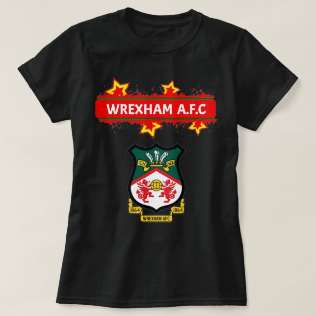 Camiseta WREXHAM AFC Clássico (Frente do Design)
