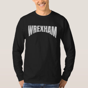 Camiseta Wrexham  País de Gales Reino Unido Galês vintage h