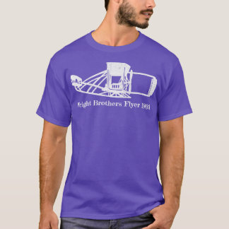 Camiseta Wright Brothers First Airplane Design