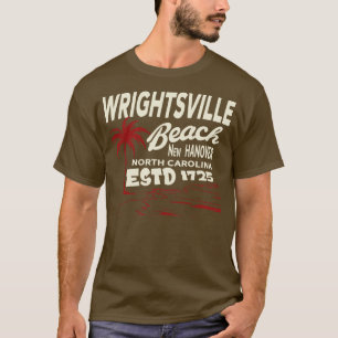 Camiseta Wright tsville Beach North olina 2