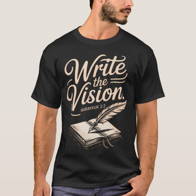 Camiseta Write Vision Religious Verse Bible (Frente)