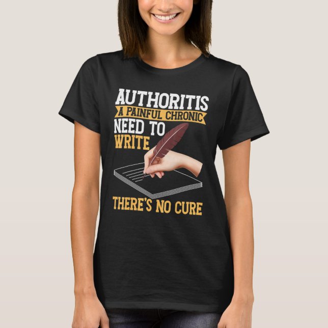 Camiseta Writing For Authors And Writers 1 (Frente)
