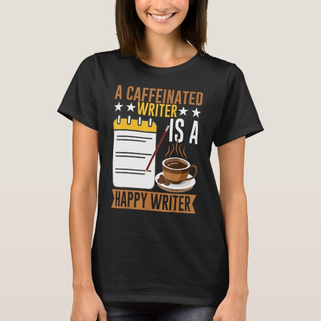 Camiseta Writing For Authors And Writers 4 (Frente)