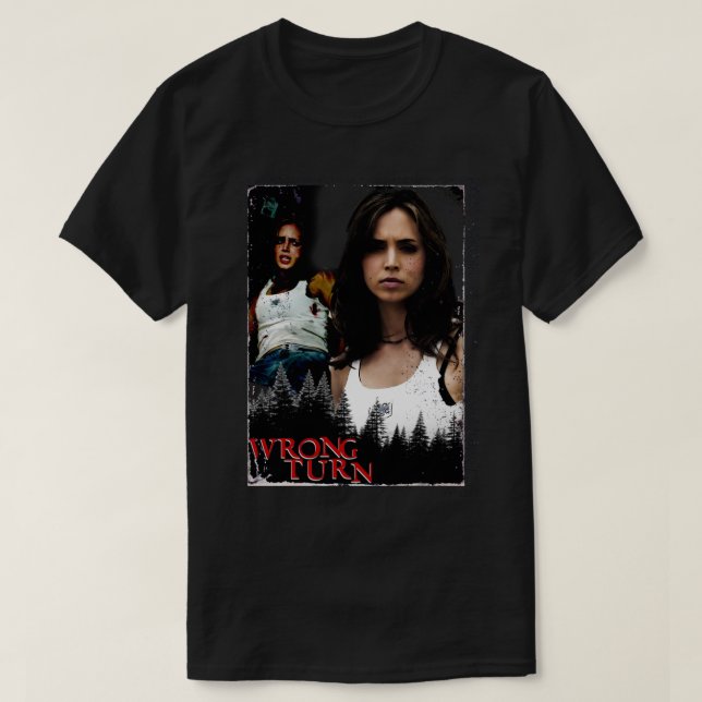 Camiseta Wrong Turn Eliza Dushku (Frente do Design)