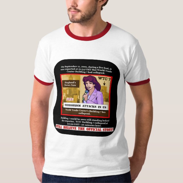 Camiseta WTC que constrói 7 t-shirt (Frente)