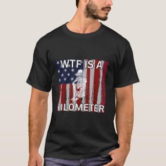 Camiseta Wtf É Um Quilômetro De Esqueleto Engraçado 4 De Ju