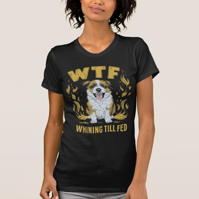 Camiseta WTF - Fed de Até Quiloweather forecast | Hilarious (Frente)