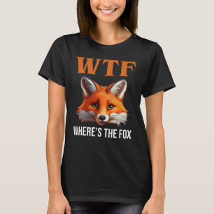 Camiseta WTF - Onde está a Raposa