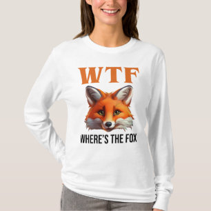Camiseta WTF - Onde está a Raposa