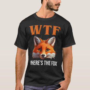 Camiseta WTF - Onde está a Raposa