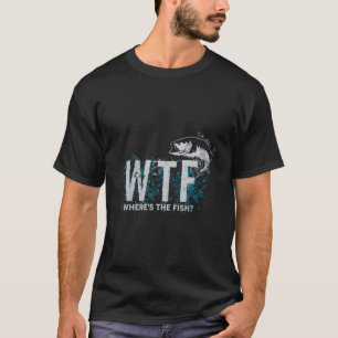 Camiseta Wtf Onde Está O Peixe