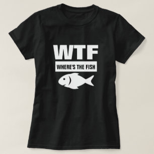 CAMISETA WTF ONDE ESTÁ O PEIXE ENGRAÇADO?