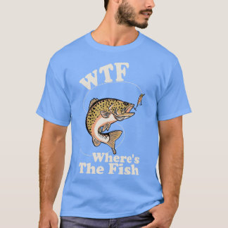 Camiseta WTF: Onde O Peixe É Engraçado