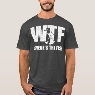 Camiseta WTF: Onde Os Peixes Se Engraçam No Dia Dos Presen