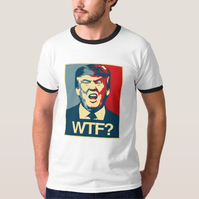 Camiseta WTF - Poster do Anti-Trunfo - Anti-Trunfo - (Frente)