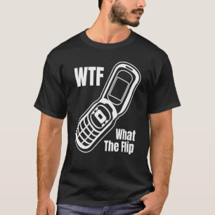 Camiseta WTF Que Telefone Do Sacudir Telefônico Do Sacudir