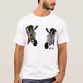 Camiseta WTF? Zebra