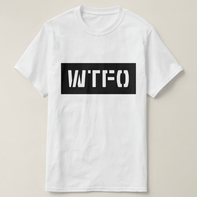 CAMISETA WTFO (Frente do Design)