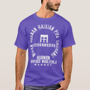 Camiseta Wuhan Huanan Seafood Mercado grossista 1