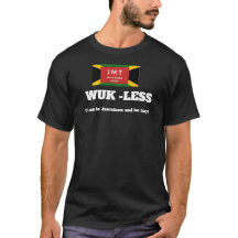 WUK LESS Basic Dark T Shirt
