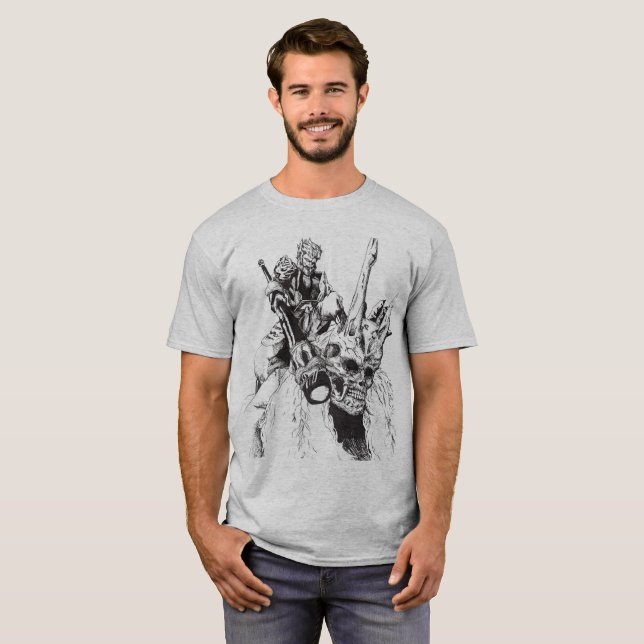 Camiseta Wukong vs Yaksha (Frente Completa)