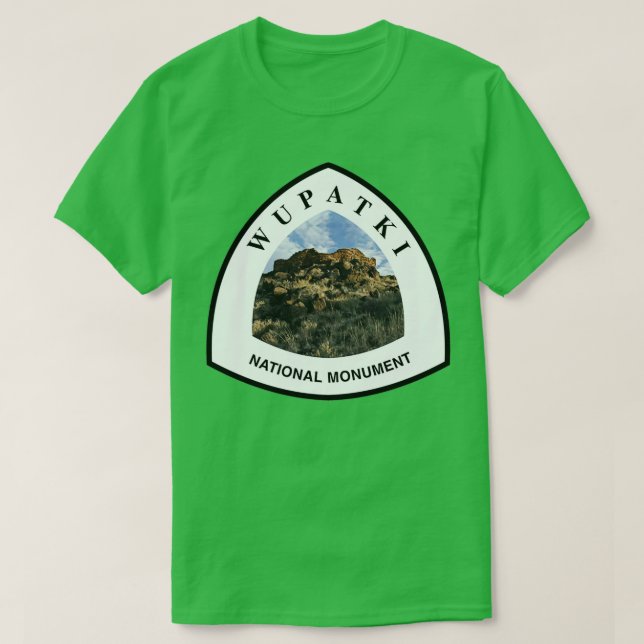 Camiseta Wupatki National Monument trail marker (Frente do Design)