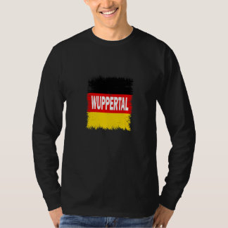 Camiseta Wuppertal Alemanha Com Bandeira Alemã