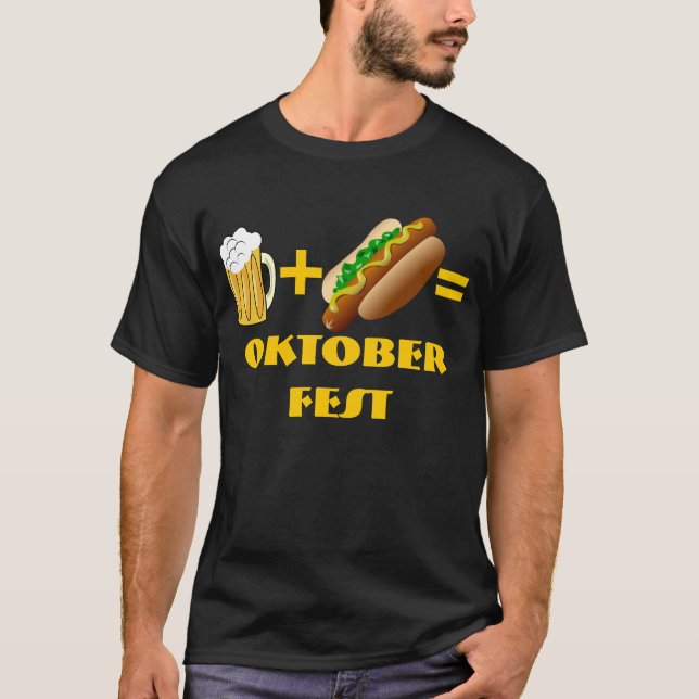 Camiseta Wurst do und do Bier (Frente)