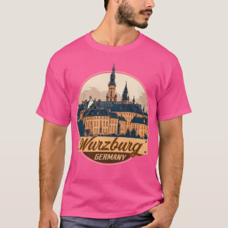 Camiseta Wurzburg-Alemanha-Retro