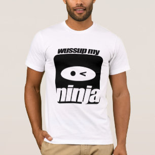 Camiseta Wussup meu T de Ninja