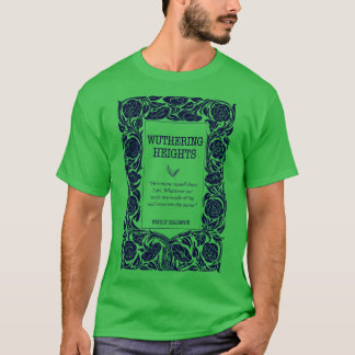 Camiseta Wuthering Heathcliff favorita irmã Bronte