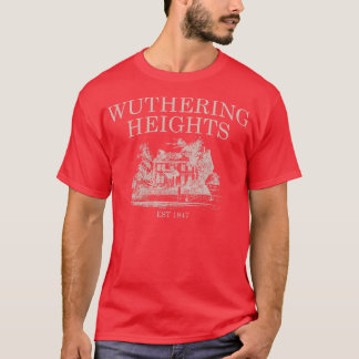 Camiseta Wuthering Heathcliff favorita irmã Bronte