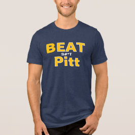 Camiseta WV Derrota Pitt para Homens