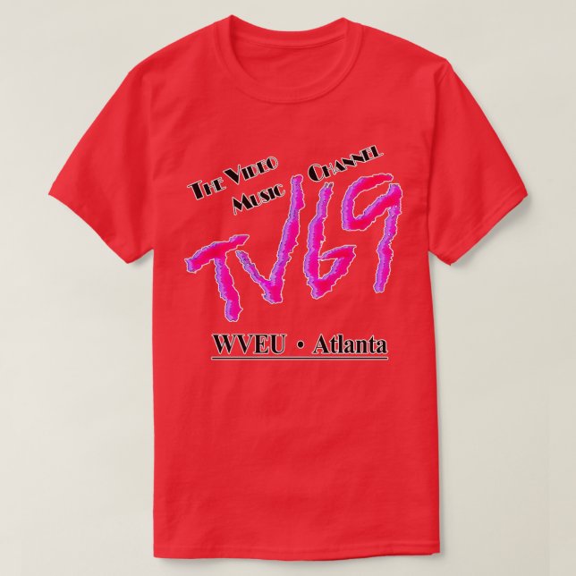Camiseta WVEUTV Atlanta Video Music 4 TSirt (Frente do Design)