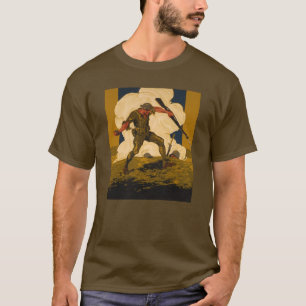 Camiseta WW1 Soldier Granade 