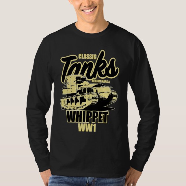 Camiseta WW1 Whippet Tank  1 (Frente)
