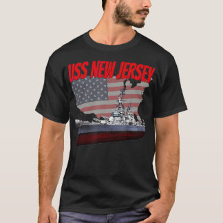 Camiseta WW2 Battleship USA Mod de Nave Guerra Mundial de N